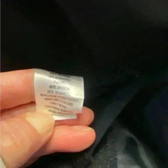 Kim Rogers Navy Blue Pants elastic waistband has tummy control panel size 12 - Picture 7 of 9